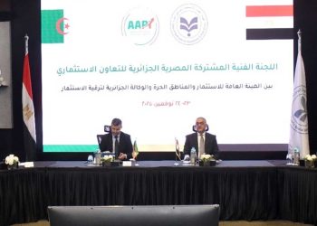 الجزائر ومصر تعقدان أول اجتماع للجنة الفنية للتعاون الاستثماري بالقاهرة