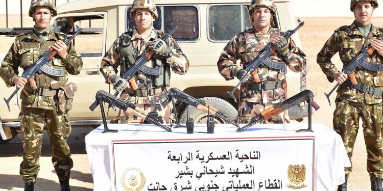 الجيش يوقف 7 عناصر إرهابية ويضبط 61 تاجر مخدرات خلال أسبوع