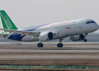 نهاية الاحتكار الغربي للنقل الجوي ؟….الطائرة الصينية سي919 في أول ظهور لها