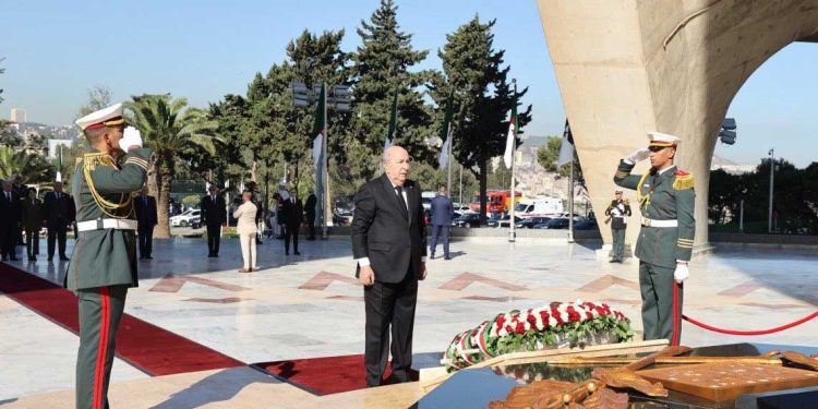 تبون يترحم على أرواح الشهداء في الذكرى الـ71 لاندلاع الثورة التحريرية