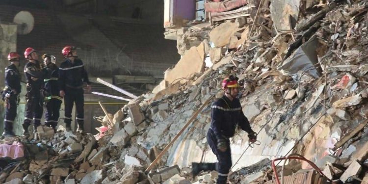 ترقية عقارية قد تكون سببًا في انهيار بناية بالجزائر العاصمة