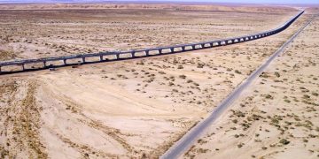 أطول جسر في افريقيا…انتهاء الأشغال بجسر السكة الحديدية وادي “الدورة”