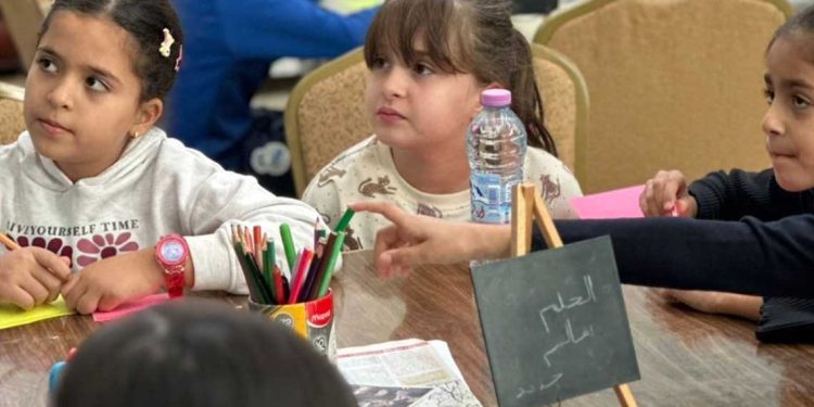 جنة العارف…التفكير الإيجابي في ورشة “حلم عالم الغد” للأطفال