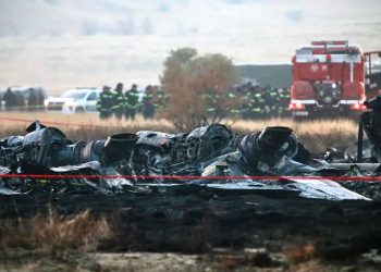 مصرع 20 جندياً تركياً في تحطم طائرة عسكرية بجورجيا