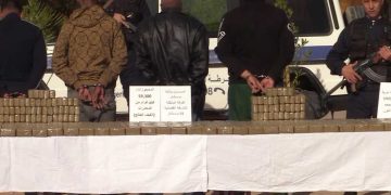 الشرطة تضبط أكثر من قنطار كيف مصدره من المغرب