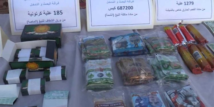 بعد تفكيك ورشات سرية…. شرطة العاصمة تحجز مواد تبغ مقلّد بقيمة 11 مليار سنتيم