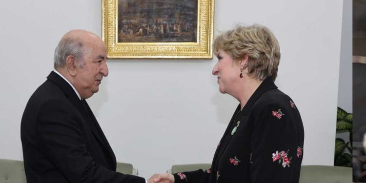 إليزابيث مور أوبين…التعاون بين الجزائر والولايات المتحدة يشمل مجالات عدة