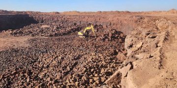 بداية استغلال منجم الحديد لغار جبيلا