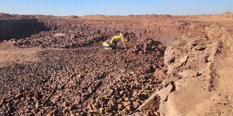 بداية استغلال منجم الحديد لغار جبيلا