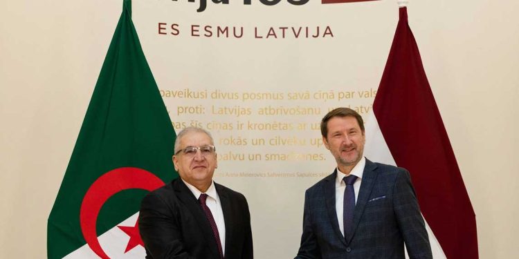 الجزائر-لاتفيا…نجو تعزيز التعاون الاقتصادي والتكنولوجي