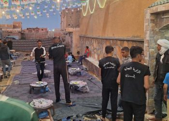 الزاوية التجانية بإيليزي تنظم موائد إفطار يومية لعابري السبيل في رمضان