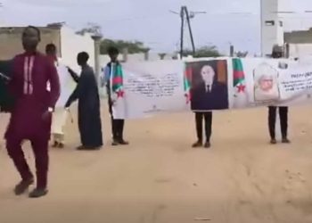 السنغال…صور الرئيس الجزائري في العاصمة داكار