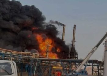 العراق…احتواء حريق مصفاة بيجي