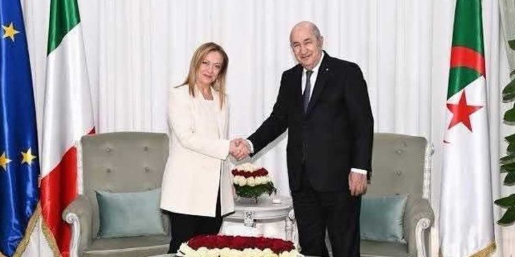القمة الأوروبية-الإفريقية…تبون وميلوني يبحثان تعزيز التعاون الجزائري – الإيطالي