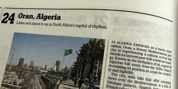 دبلوماسية “الحنين” .. إليزابيث أوبين تروّج لـ “باهية” الجزائر من قلب فيرجينيا