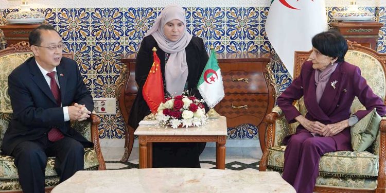 رئيسة المحكمة الدستورية تستقبل سفير الصين