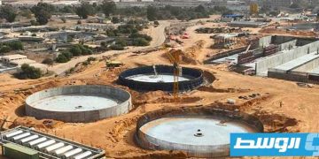 ليبيا…تقدم في تنفيذ مشروع محطة معالجة صرف بطرابلس